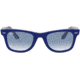 Ray-Ban Original Wayfarer Low Bridge Fit RB2140F Sunglasses 13193F-54 - , Clear Gradient Blue Lenses