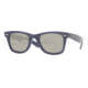 Ray-Ban Original Wayfarer Sunglasses RB2140 963/40-5022 - Dark Blue Crystal Gray Mirror