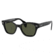 Ray-Ban RB0880S Sunglasses, Black Frame, Green Lens, 49, RB0880S-901-31-49