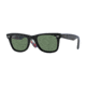 Ray-Ban RB2140F Sunglasses 1136-52 - Top Black On Texture Surf Frame, Green Lenses