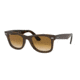 Ray-Ban RB2140F Sunglasses 127651-52 - , Clear Gradient Brown Lenses