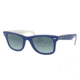 Ray-Ban RB2140F Sunglasses 12993M-52 - , Blue Gradient Grey Lenses