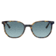 Ray-Ban RB2197 Elliot Sunglasses, Yellow/Blue Havana Frame, Blue Gradient Grey Lens, 50, RB2197-13563M-50