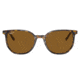 Ray-Ban RB2197F Elliot Sunglasses, Brown/Grey Havana Frame, Brown Lens, Polarized, Asian Fit, 54, RB2197F-135757-54