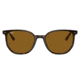 Ray-Ban RB2197F Elliot Sunglasses, Havana Frame, Brown Lens, Asian Fit, 54, RB2197F-902-33-54
