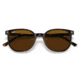 Ray-Ban RB2197F Elliot Sunglasses, Havana Frame, Brown Lens, Asian Fit, 54, RB2197F-902-33-54