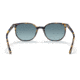 Ray-Ban RB2197F Elliot Sunglasses, Yellow/Blue Havana Frame, Blue Gradient Grey Lens, Asian Fit, 54, RB2197F-13563M-54