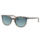 Ray-Ban RB2197F Elliot Sunglasses, Yellow/Blue Havana Frame, Blue Gradient Grey Lens, Asian Fit, 54, RB2197F-13563M-54