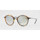 Ray-Ban RB2447F Sunglasses 11579U-52 - Spotted Black Havana Frame, Grey Flash Gradient Lenses