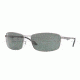 Ray-Ban RB3498 Sunglasses 004/71-6117 - Gunmetal Frame, Green Lenses