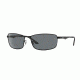 Ray-Ban RB3498 Sunglasses 006/81-61 - Matte Black Frame, Polar Gray Lenses