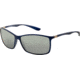 Ray-Ban RB4179 Sunglasses 601588-6213 - Blue Frame, Gray Silver Mirror Gradient Lenses