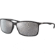Ray-Ban RB4179 Sunglasses 601S82-62 - Matte Black Frame, Gray Mirror Silver Polar Lenses