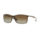 Ray-Ban RB4179 Sunglasses 6124T5-62 - Matte Dark Brown Frame, Grey Gradient Brown Lenses