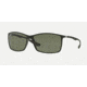 Ray-Ban RB4179 Sunglasses 61259A-62 - Military Matte Green Frame, Dark Grey Polar Lenses