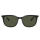 Ray-Ban RB4386F Sunglasses, Black Frame, Green Lens, Asian Fit, 55, RB4386F-601-31-55