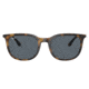 Ray-Ban RB4386F Sunglasses, Havana Frame, Blue Lens, Asian Fit, 55, RB4386F-710-R5-55