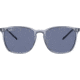 Ray-Ban RB4387 Sunglasses 639980-56 - Trasparent Blue Frame, Blue Lenses