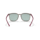 Ray-Ban RB4387 Sunglasses, Evolve Photo Green to Blue Lenses, Transparent Grey, 56, RB4387-6572Q5-56