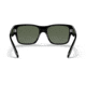 Ray-Ban RJ9287S Wayfarer Nomad Junior Sunglasses - Kids, Black Frame, Dark Green Lens, 48, RJ9287S-100-71-48