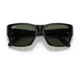 Ray-Ban RJ9287S Wayfarer Nomad Junior Sunglasses - Kids, Black Frame, Dark Green Lens, 48, RJ9287S-100-71-48