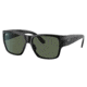 Ray-Ban RJ9287S Wayfarer Nomad Junior Sunglasses - Kid's, Black Frame, Dark Green Lens, 48, RJ9287S-100-71-48