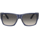 Ray-Ban RJ9287S Wayfarer Nomad Junior Sunglasses - Kids, Transparent Blue Frame, Grey Gradient Lens, 51, RJ9287S-711411-51