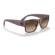 Ray-Ban RJ9287S Wayfarer Nomad Junior Sunglasses - Kids, Transparent Dark Brown Frame, Brown Gradient Lens, 48, RJ9287S-711513-48