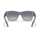 Ray-Ban RJ9287S Wayfarer Nomad Junior Sunglasses - Kids, Transparent Grey Frame, Grey Gradient Blue Lens, 48, RJ9287S-71134L-48