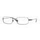 Ray-Ban RX 8610 Eyeglasses Styles - Dark Brown Frame w/Non-Rx 52 mm Diameter Lenses, 1020-5218