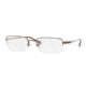 Ray-Ban RX 8632 Eyeglasses Styles - Dark Brown Frame w/Non-Rx 52 mm Diameter Lenses, 1020-5218