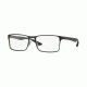 Ray-Ban RX8415 Eyeglass Frames 2861-53 - Top Shiny Black On Silver Frame