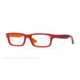 Ray-Ban RY1535 Eyeglass Frames 3599-46 - Coral/Orange Frame