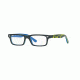 Ray-Ban RY1535 Eyeglass Frames 3600-46 - Dark Grey/Blue Frame