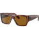 Ray-Ban Wayfarer Nomad RB2187 Sunglasses, Striped Havana, 54, RB2187-954-33-54