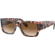 Ray-Ban Wayfarer Nomad RB2187 Sunglasses, Brown Gradient Lenses, Pink Havana, 54, RB2187-133451-54