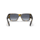 Ray-Ban Wayfarer Nomad RB2187 Sunglasses, Light Blue Gradient Grey Lenses, Yellow Havana, 54, RB2187-133286-54
