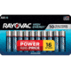 Rayovac AA HIGH ENERGY Alkaline Batteries Silver/Blue 1.5 Volts 2,700 mAh 16 Single Pack, 81516LT03