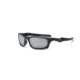 Real Kids Shades Black Sport Polycarbonate Frame with Blue Mirror Lens 7+, Unisex 7STOBLK