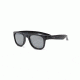 Real Kids Shades Black Square Flex Fit Frame with Silver Mirror Lens 4+, Unisex 4SURBLK