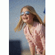 Real Kids Shades Storm Sunglasses, Silver Frame with Polarized Smoke Lens, Young Adult 10STOSLVP2