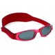 Real Kids Shades 2 - 5 Years My First Shades Boys Sunglasses - Red Shades w/ Adjustable Band 25BRED 