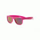 Real Kids Shades Neon Pink Square Flex Fit Frame with Pink Mirror Lens 2+, Girls 2SURNPK