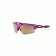 Real Kids Shades Pink Sweep Polycarbonate Frame with Pink Mirror Lens 7+, Girls 7BLZPNK