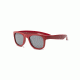 Real Kids Shades Red Square Flex Fit Frame with Silver Mirror Lens 2+, Unisex 2SURRD
