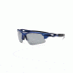 Real Kids Shades Royal Sweep Polycarbonate Frame with Blue Mirror Lens 7+, Unisex 7BLZRYL