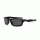 Real Kids Shades Storm Sunglasses, Black Frame with Polarized Smoke Lens, Young Adult 10STOBLKP2