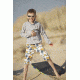 Real Kids Shades Storm Sunglasses, Silver Frame with Silver Mirror Lens, Young Adult 10STOSLV