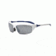 Real Kids Shades White/Navy Blade Frame Polycarbonate with Silver Mirror Lens 10+, Unisex 10BLDWHNV