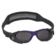 Real Kids Shades Xtreme Sports Sunglasses 3-7 Years - Purple Matte Metallic &amp; Shiny Black w/ Black Mesh Band 37XTRSBLKPURP